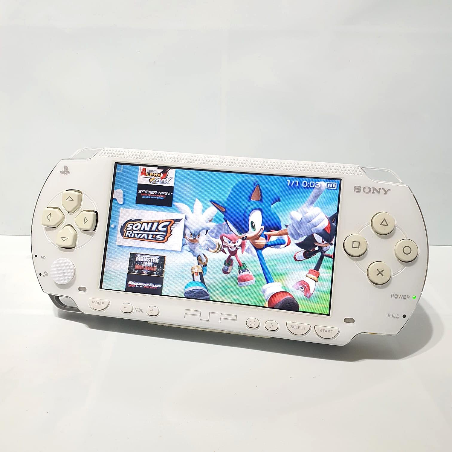 Sony PSP 1000 ( Full Crack) + FULL 6 hệ game PSP/PS1/NES/SNES/GBA/CPS + HỖ TRỢ UPDATE TRỌN ĐỜI MÁY