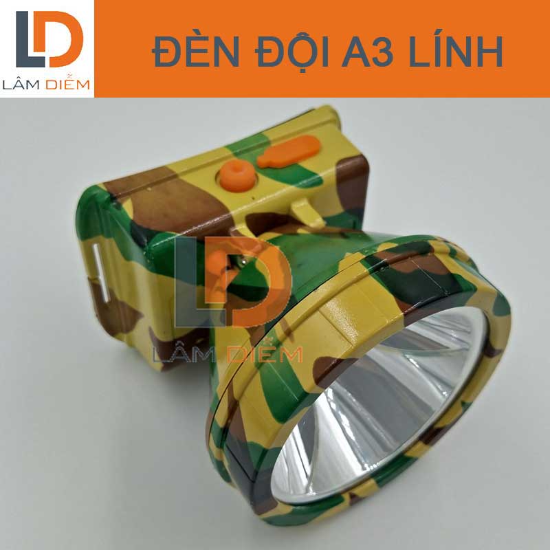 [HCM]ĐÈN ĐỘI ĐÈN PIN SẠC LED SIÊU SÁNG CHÓA LỚN 80MM
