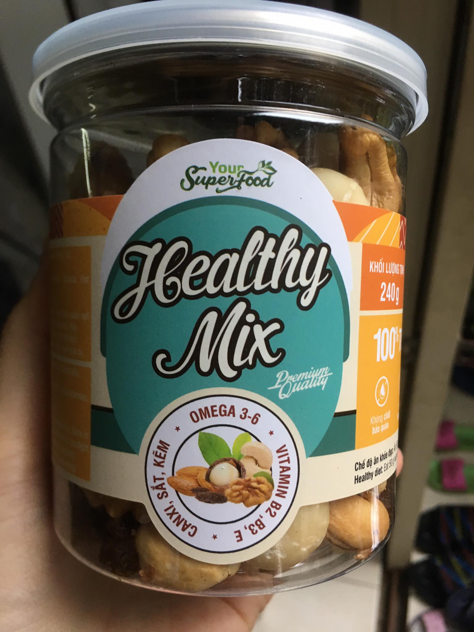 Hỗn hợp hạt healthy mix 240gr