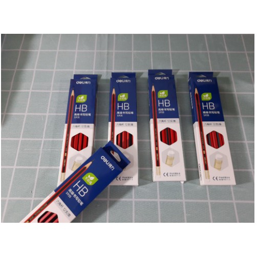 Hộp 12 bút chì HD cao cấp DeLi