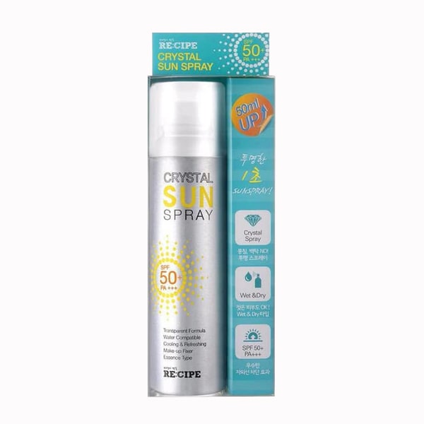 Xịt chống nắng Crystal Sun Spray Hàn Quốc 150ml