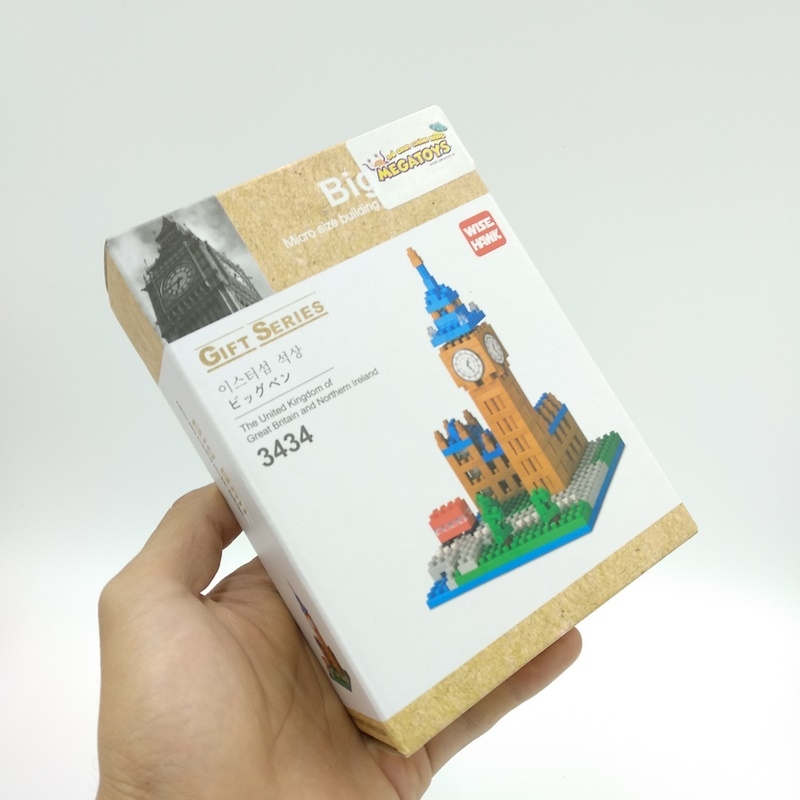 Mega Block - Ghép Hình Đồng Hồ Big Ben 3434 (446 Mảnh Ghép)