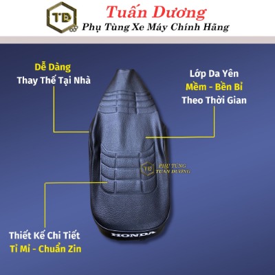 [ LOẠI DÀY ] Vỏ Yên Dream Thái Và Dream Việt - Vỏ Bọc Đệm Xe Dream dày dặn chuẩn zin chuẩn đời