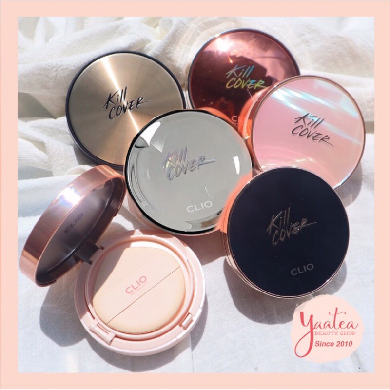 Phấn nước Cushion Clio KIll Cover Các Dòng (Kèm lõi Refill)