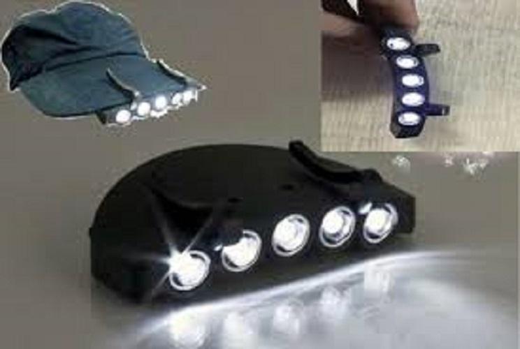 Đèn gắn nón lưỡi trai độc đáo