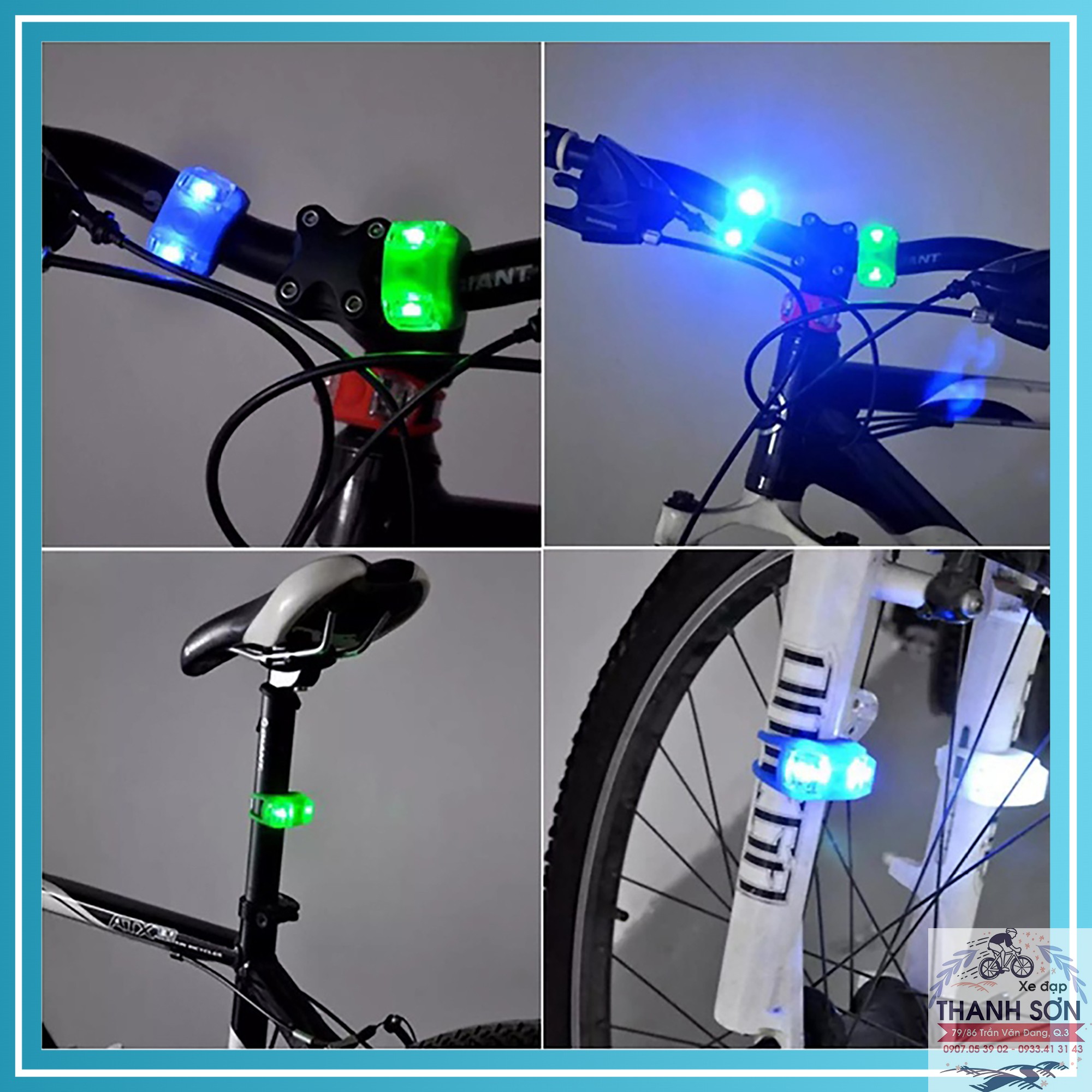 Đèn Ếch Silicon Gắn Xe Đạp Với 2 Bóng LED Và 3 Chế Độ Sáng (1 cái)(giao màu ngẫu nhiên)