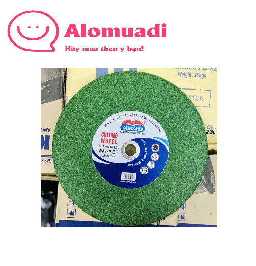 Đá cắt 355mm ABRAHD xanh (Viên)