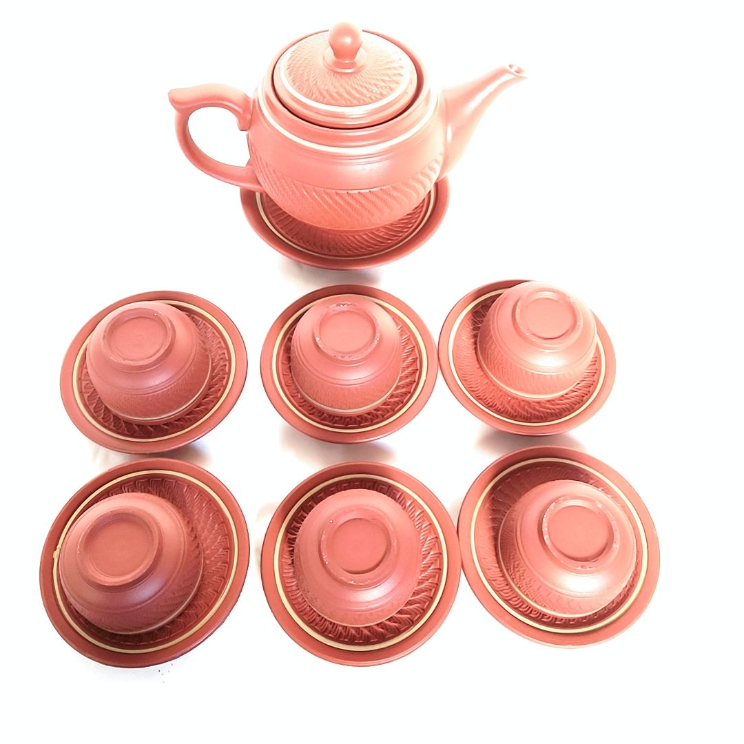 Tusa Ceramic teapot set 250ml - Battrang Vietnam