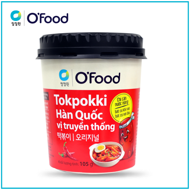 Tokbokki / Tokpokki Hàn Quốc O’Food vị truyền thống 105g – O’Food – top1shop