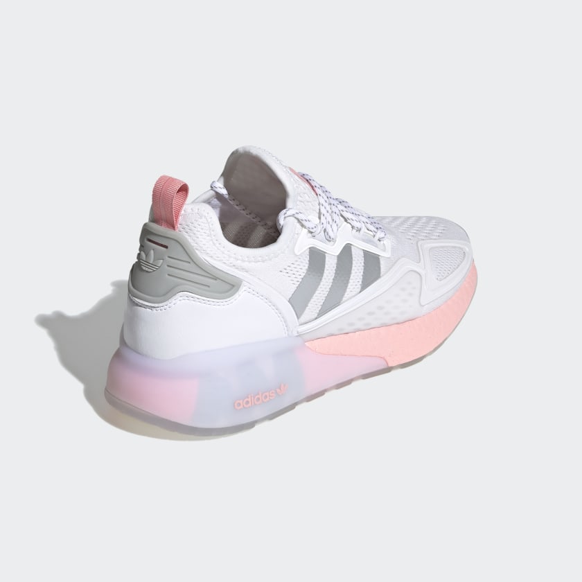 Giày Adidas Zx2K trắng hồng