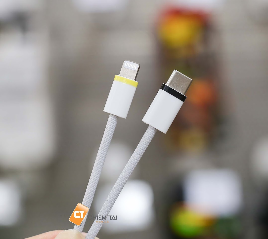 Cáp Type-C to Lightning bọc dù iMac M1 chính hãng
