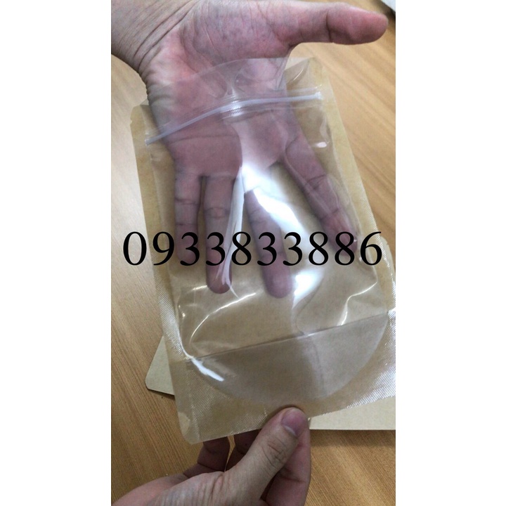 1 kg túi zip giấy bao bì thực phẩm khô
