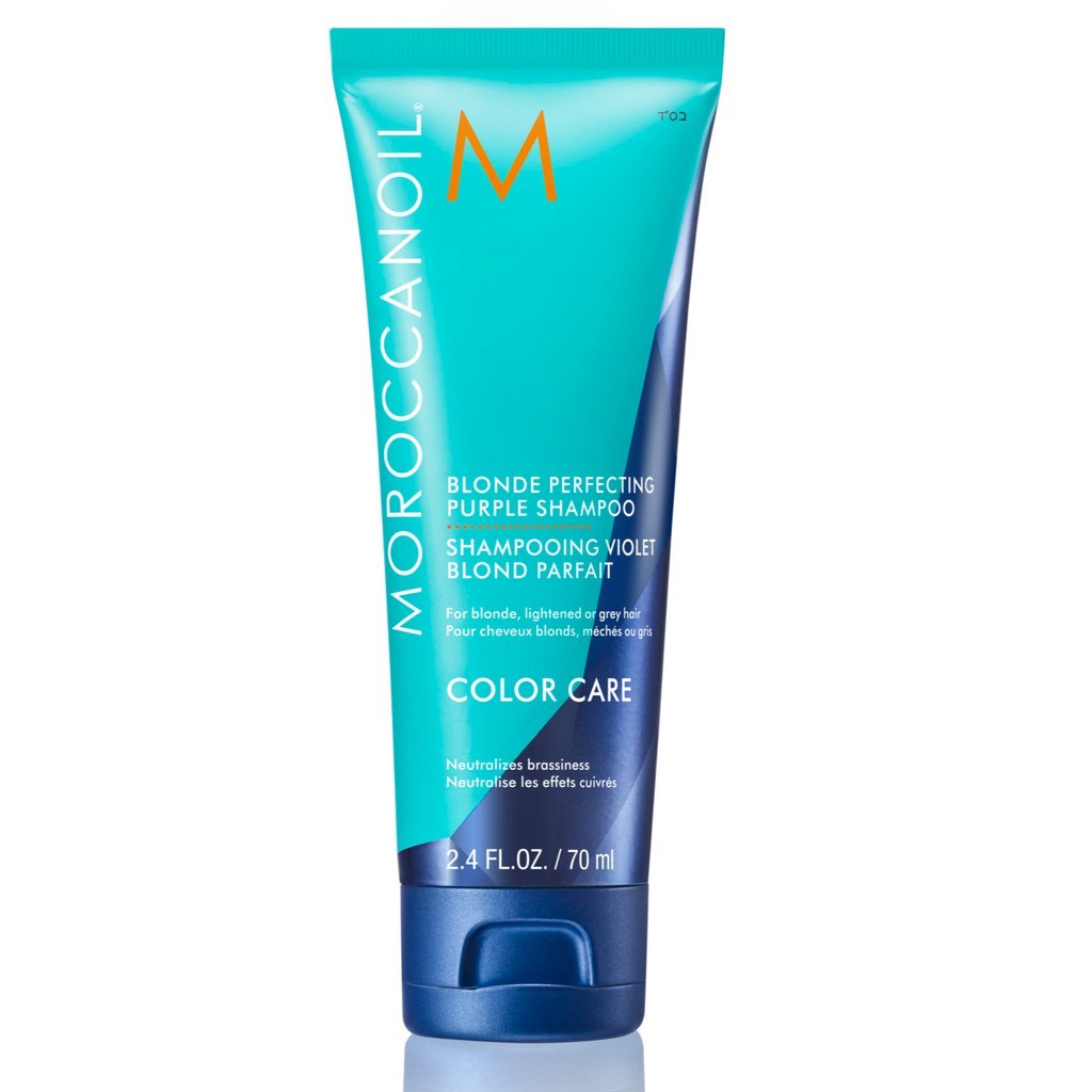 [HCM]Dầu gội ánh tím khử sắc tố vàng Moroccanoil Blonde Perfecting Purple Shampoo 200ml