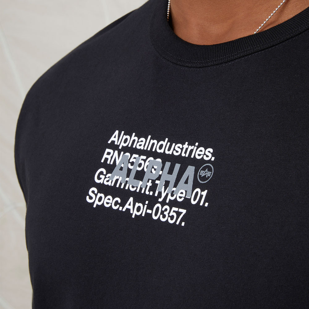 Áo Alpha Industries Alpha Code Graphic Tee MTA53001C1-001
