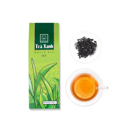 Trà Xanh Hộp Giấy 150Gr - Phúc Long Coffee & Tea