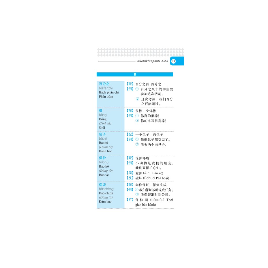 Vocabulary Khám Phá Từ Vựng Hsk - Cấp 4