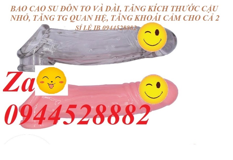 Bao cao su đôn siêu to siêu dài