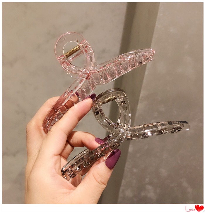 KOREMI Kẹp Tóc Càng Cua Hairpin Limpid Y