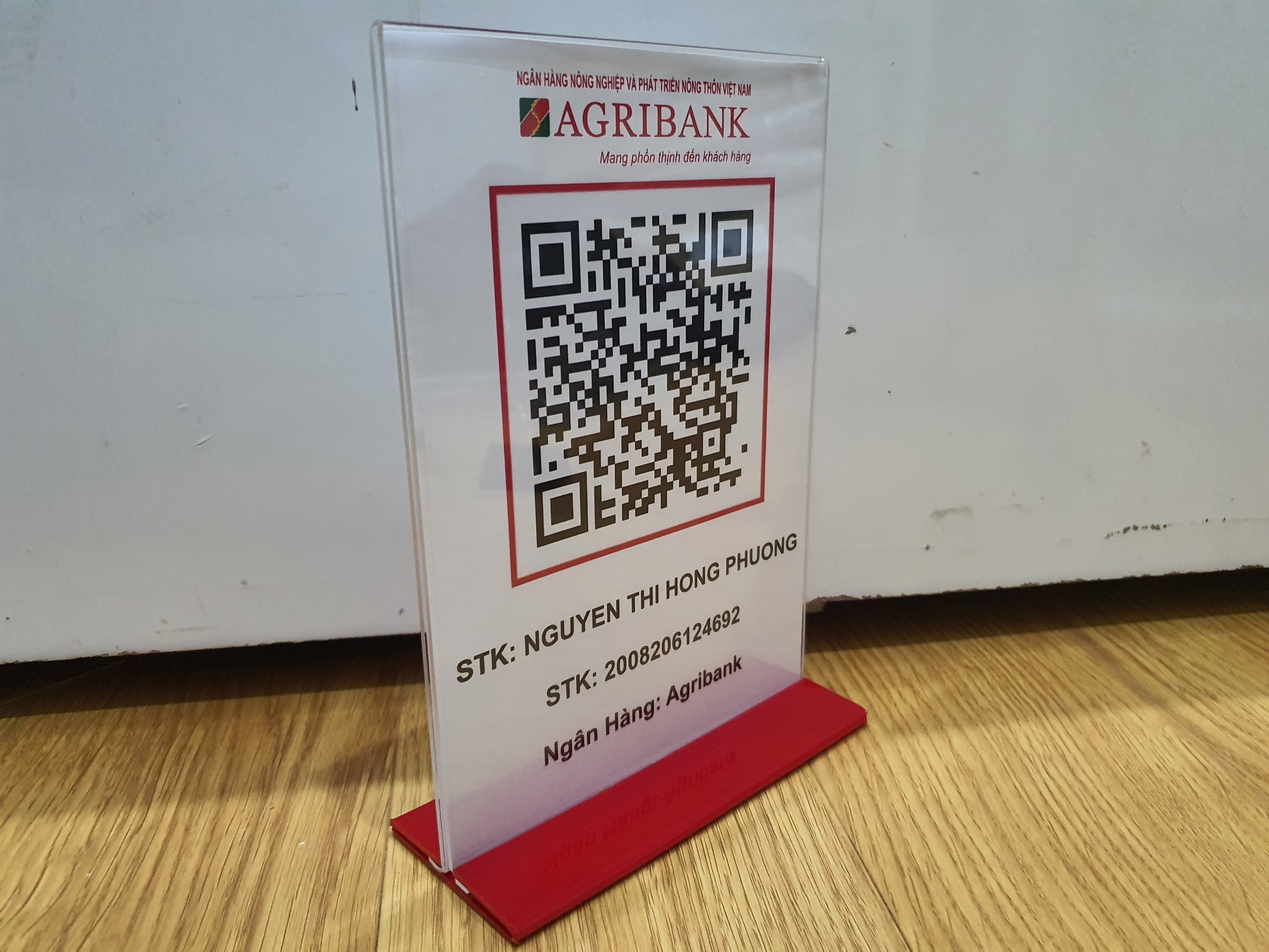 Standee Menu Mica A4, Menu để bàn A5, A6 , Mica Đài Loan
