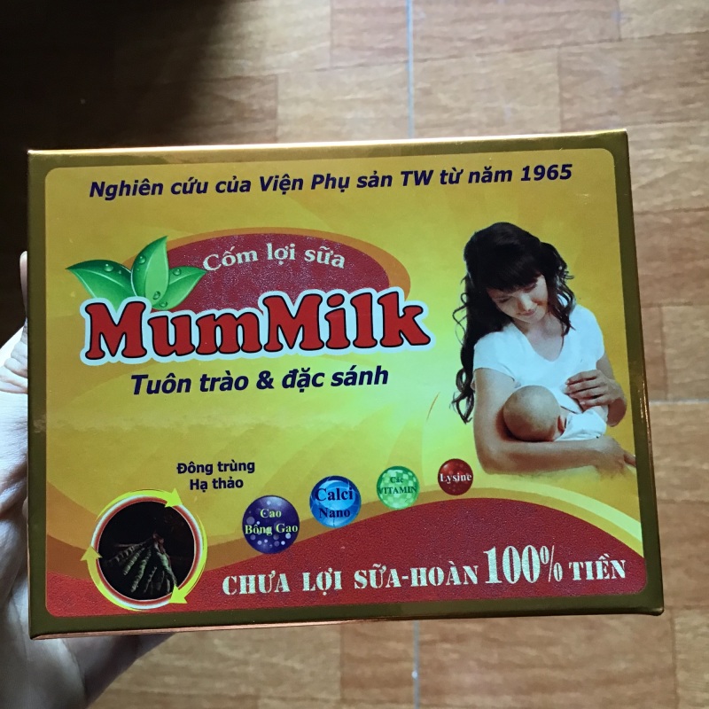 Cốm lợi sữa Mummilk nhập khẩu
