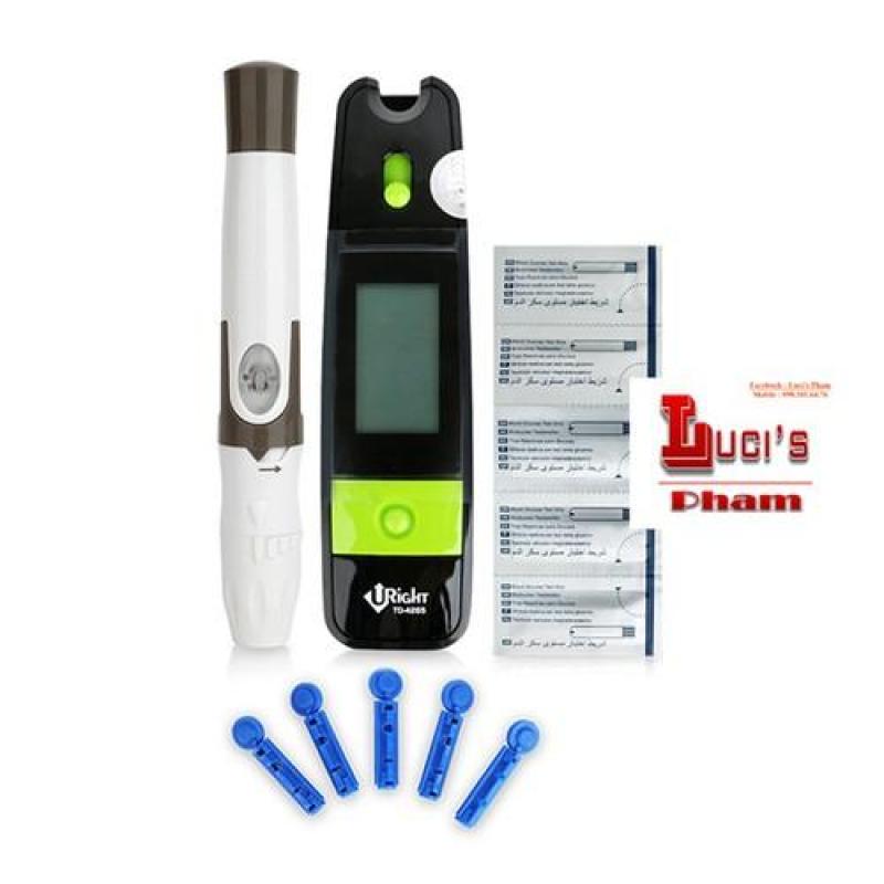 Máy Đo Đường Huyết Uright Td-4265 + Tặng 25 Que Thử + Hộp 50 Kim Chích Máu