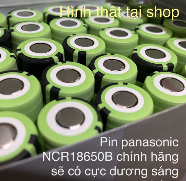 [P4] Pin Panasonic NCR18650B, 3400mAh , date mới