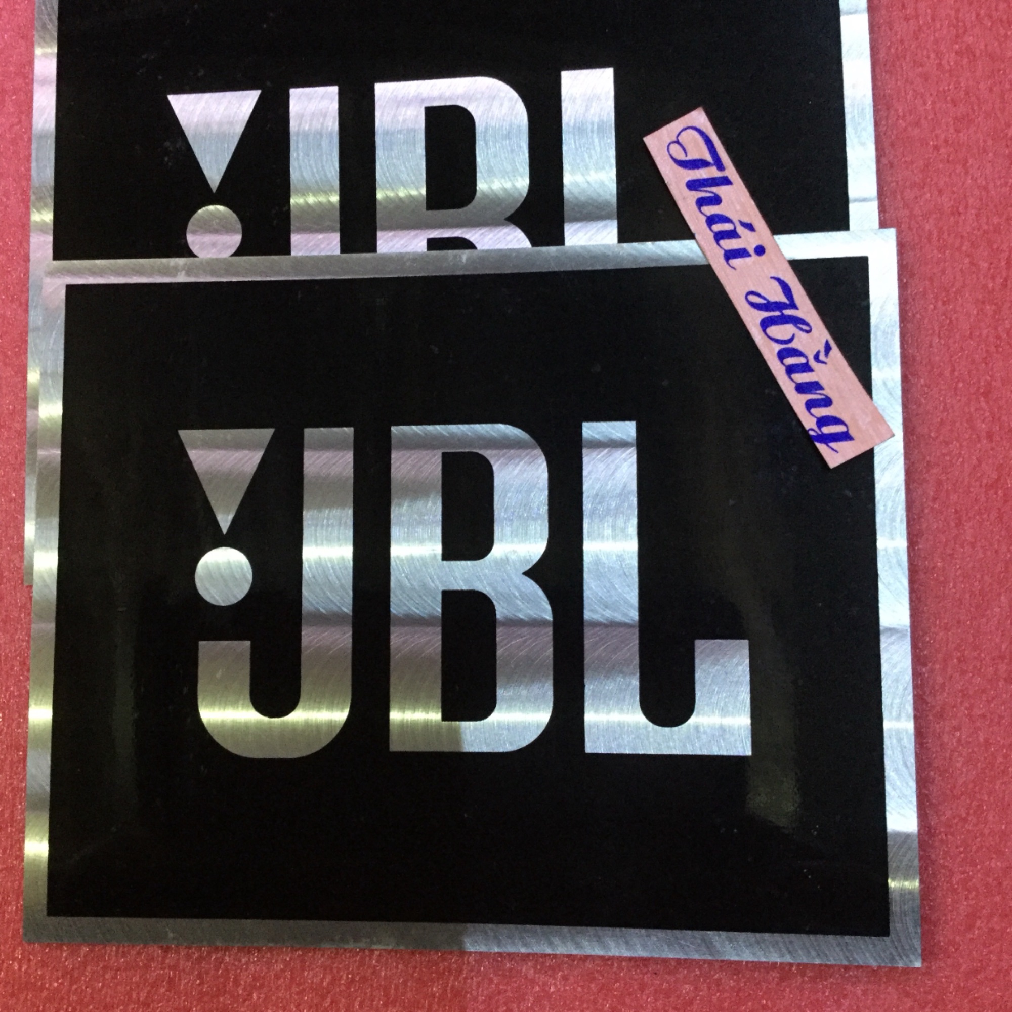 Tem dán JBL to nhôm giá cho 1 đôi