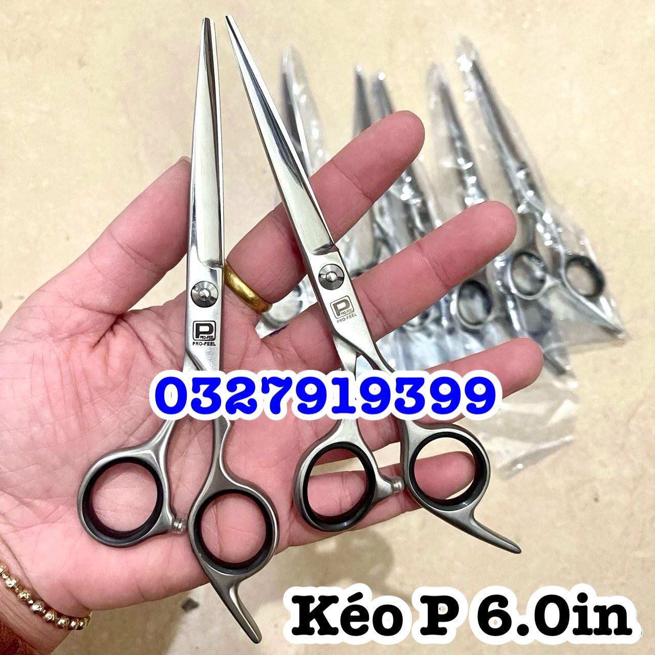 Kéo cắt tóc cao cấp PLO 6.0in