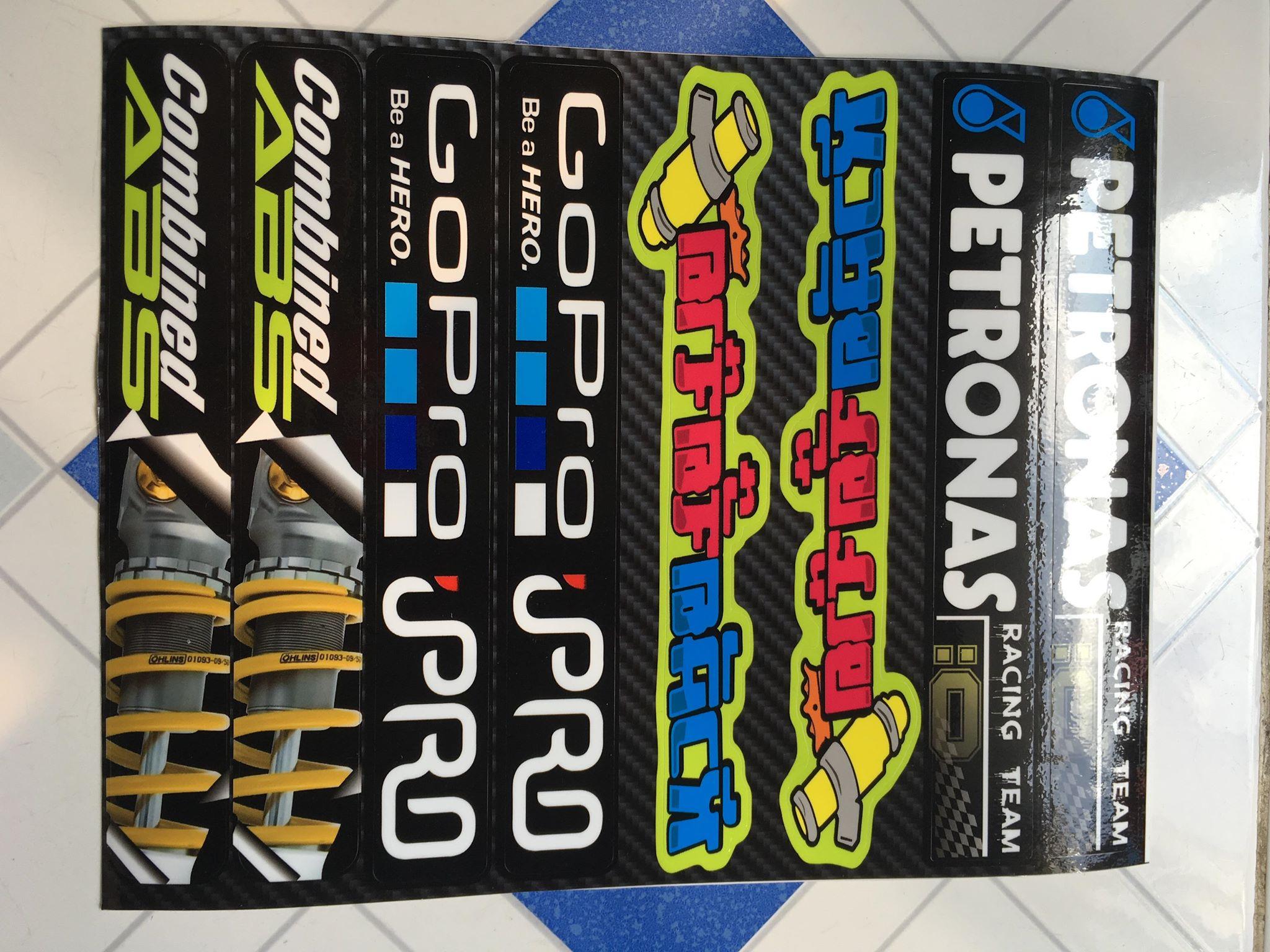 [HCM]Sét logo dán phuộc và dán gắp petronas chữ thái