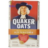 9 Gói Yến mạch nguyên hạt Quaker Oats Old Fashioned loại
