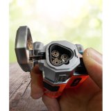 Bật lửa khò 3 tia lửa có nắp bật Nửa Gói F26 (Cam)
