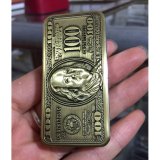 Hộp Quẹt Bật Lửa Khò Hình Đồng 100 Usd