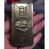 Hộp Quẹt Bật Lửa Khò Hình Đồng 100 Usd