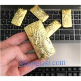 [HCM]Bật lửa khò hình rồng nổi vàng kim