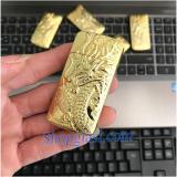 [HCM]Bật lửa khò hình rồng nổi vàng kim