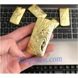 [HCM]Bật lửa khò hình rồng nổi vàng kim