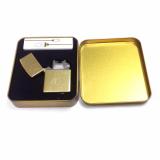 Bật Lửa Sạc Điện Khắc Hình Tháp Eiffel Cổng Micro Usb (Vàng)