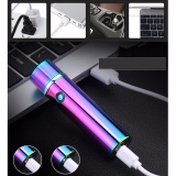 Bật lửa xung điện đa năng phóng 2 tia plasma cực mạnh Nửa Gói F213 (Đa màu)