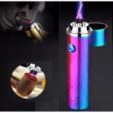 Bật lửa xung điện đa năng phóng 2 tia plasma cực mạnh Nửa Gói F213 (Đa màu)