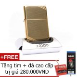 Vỏ Hộp Quẹt Bật Lửa Zippo + Tặng tim và đá zippo cao cấp