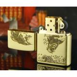 Bật lửa Zippo cá chép vàng (Brass)