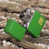 Bật lửa Zippo xanh cỏ bốn lá