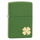Bật lửa Zippo xanh cỏ bốn lá