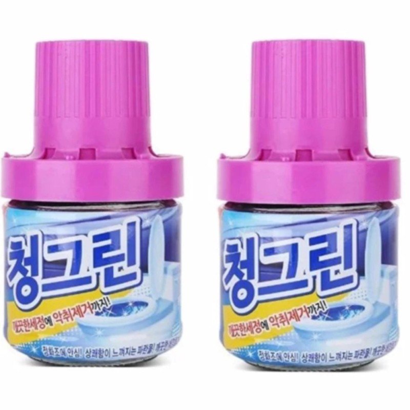 Bộ 2 Chai thả bồn cầu hương Lavender Hàn Quốc