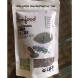 [HCM]Bộ 2 Hạt chia Sunfood Organic 454G (Nhập Mỹ-Hạt đen)