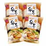 Combo 4 Gói Mì Udon N Vị Tôm Hanil Hàn Quốc (225g/gói)
