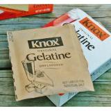Bột gelatine hãng Knox - giá 1 gói làm bánh kẹo dẻo thạch
