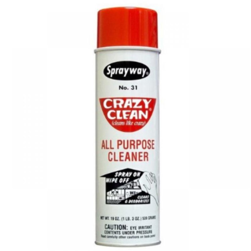 Chai xịt chất tẩy đa năng Sprayway crazy clean (Nắp trắng)