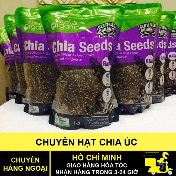 Chia Seeds 1kg Absolute Organic