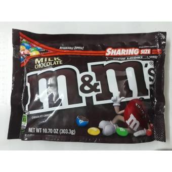 Chocolate sữa  M&M bich 303gr của Mỹ (nâu)